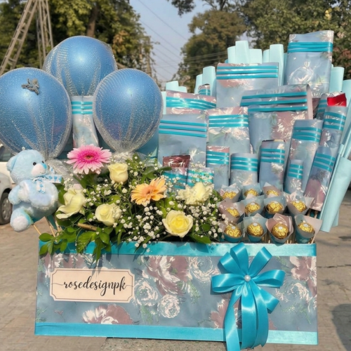 Premium Birthday & Baby Boy Gift