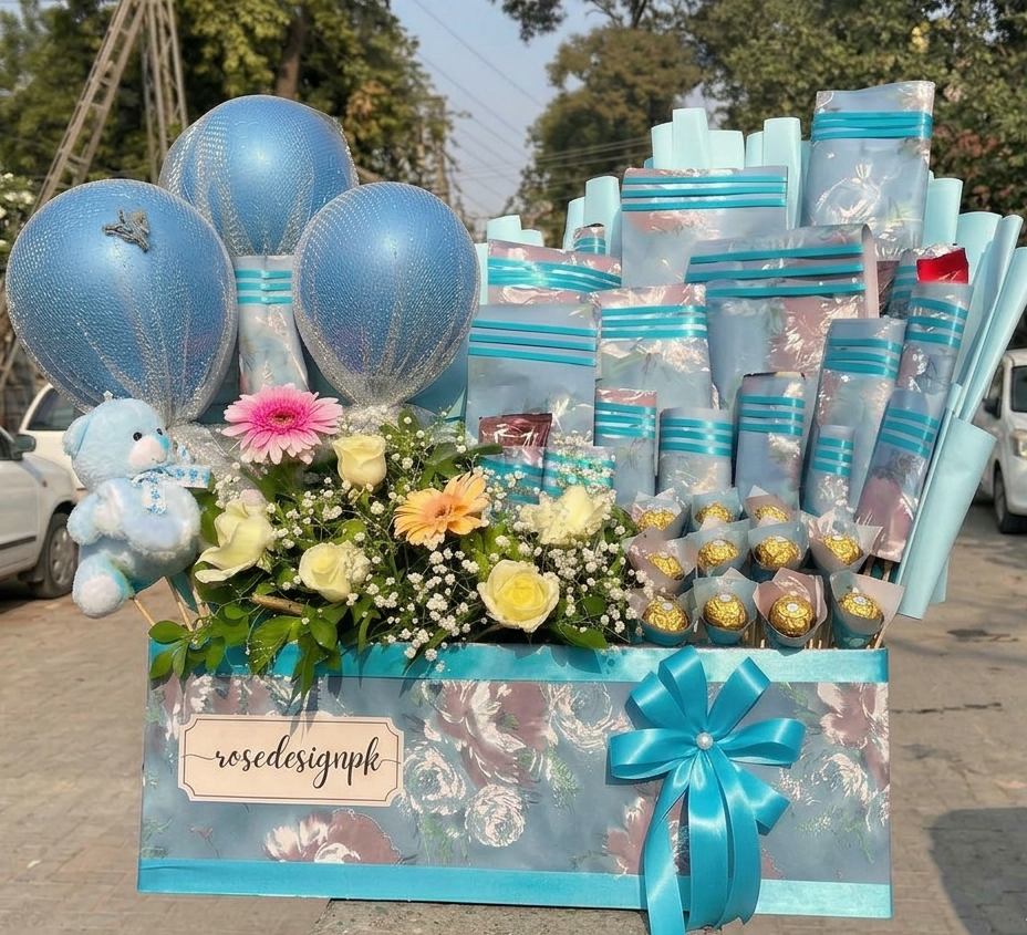 Premium Birthday & Baby Boy Gift
